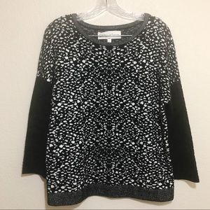 Graham&Spencer Sweater Pullover Printed Top Sz M